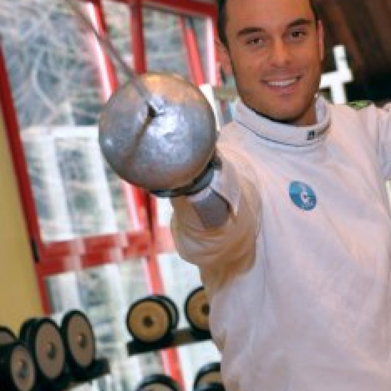 Fencing lesson with Paolo Pizzo 
