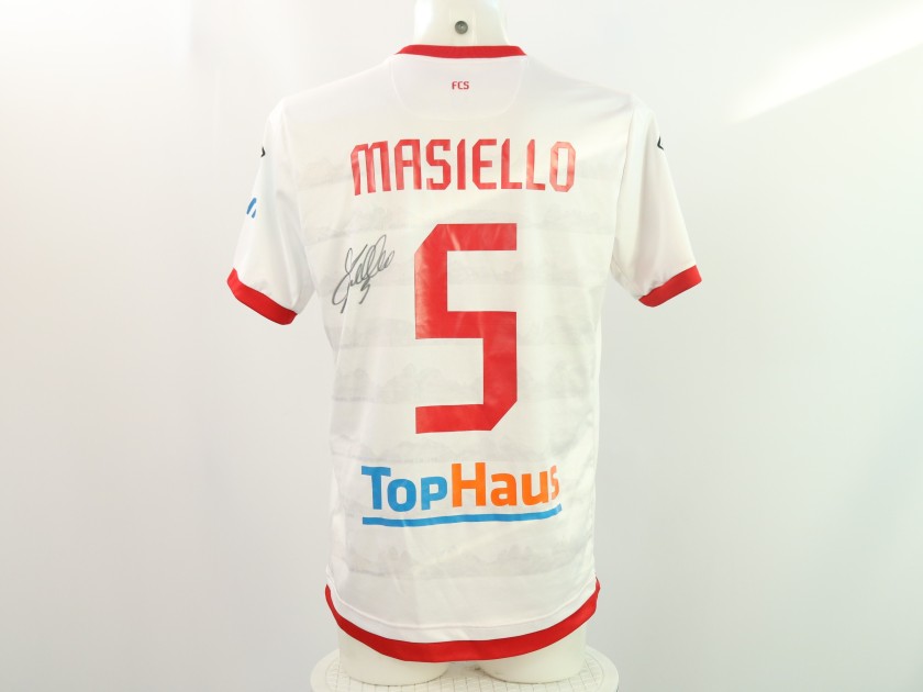 Maglia Masiello unwashed Sudtirol vs Frosinone 2024 - Autografata