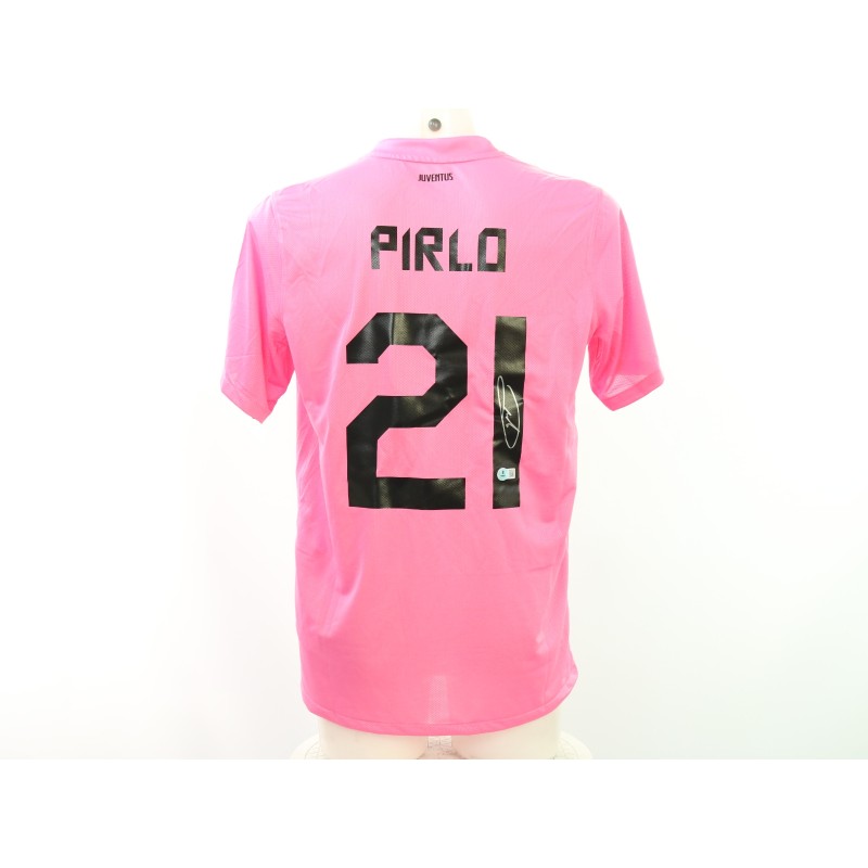 Replica della maglia firmata da Andrea Pirlo alla Juventus