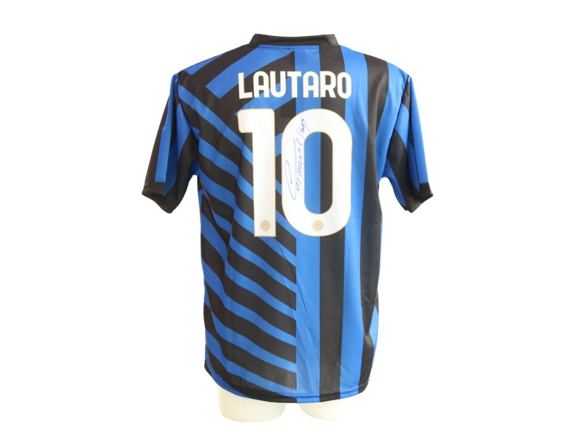 Lautaro Martinez's Signed Official Inter Shirt, 2024/25 