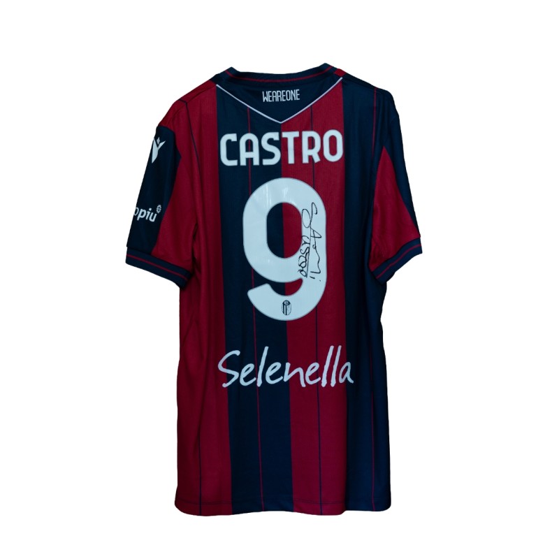 Castro's Bologna Official Shirt, 2025/26 - Signed