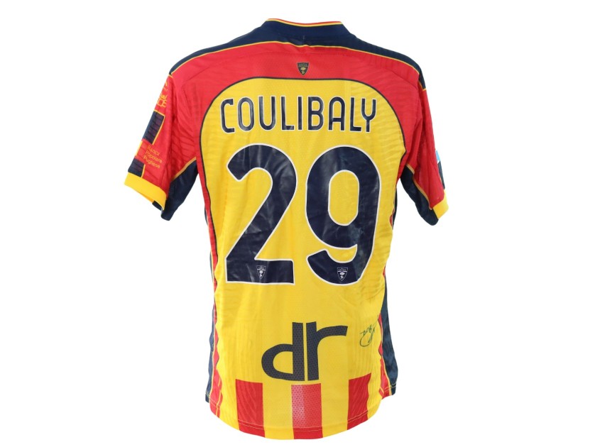 Coulibaly's Signed Unwashed Shirt, Lecce vs Monza 2024