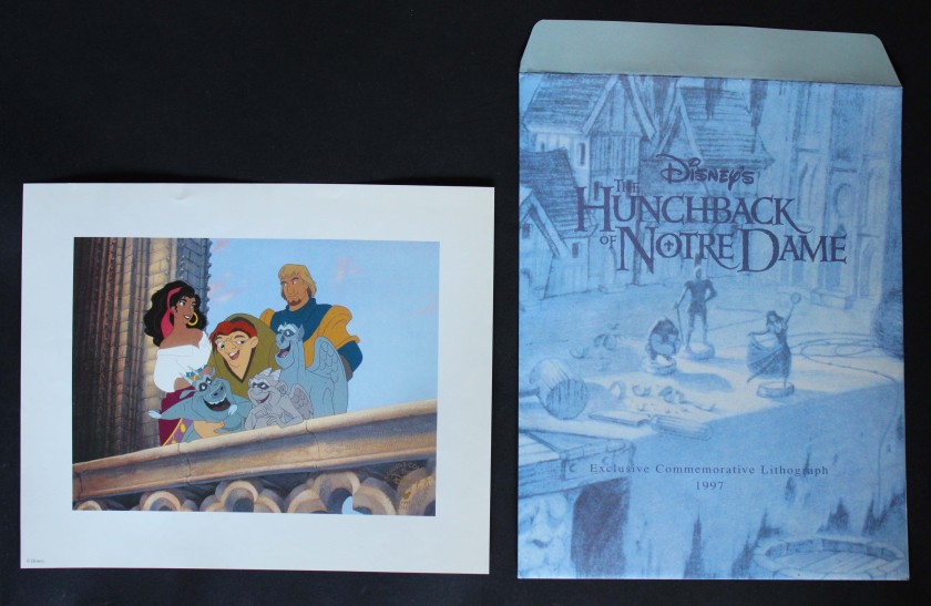 The Hunchback of Notre Dame – Disney Original Lithograph