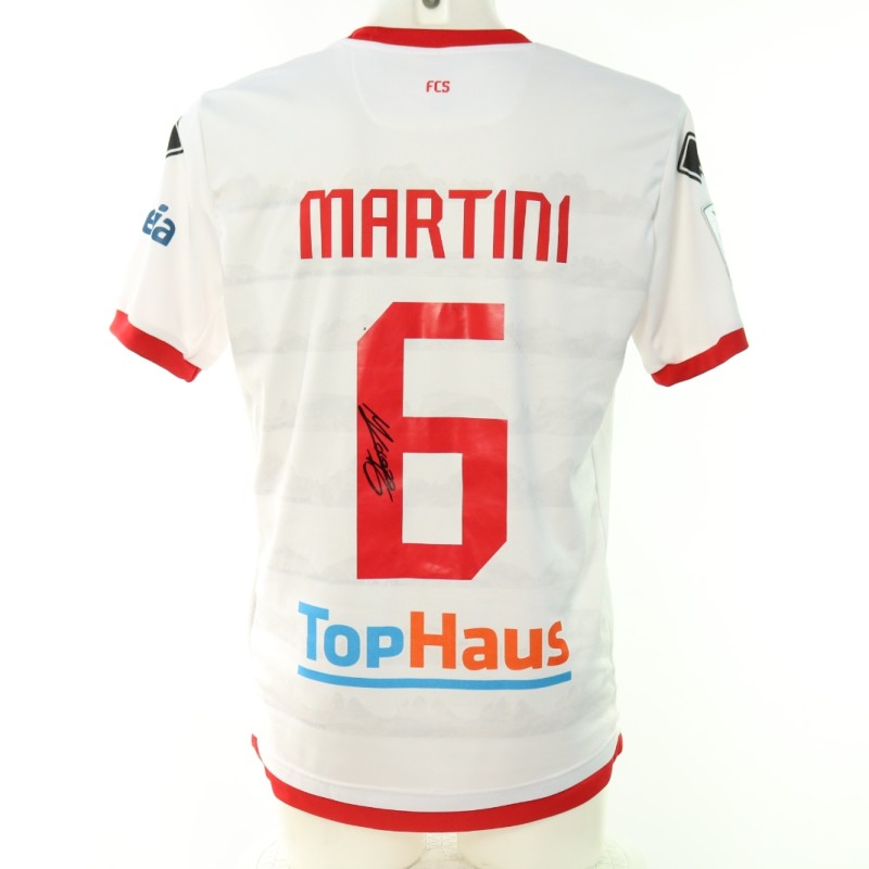 Martini's Sudtirol vs Catanzaro Signed Unwashed Shirt, 2025