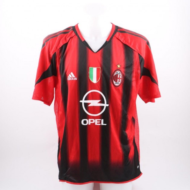 Seedorf's AC Milan match issued/worn shirt, Champions League 2004/2005