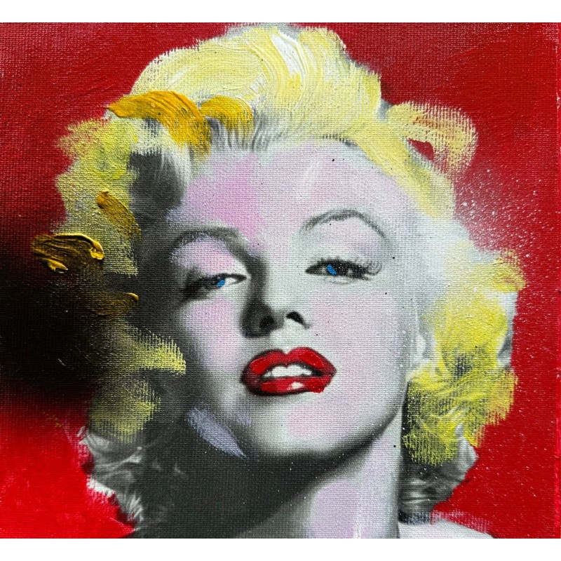 "Red Marilyn" by Morgan