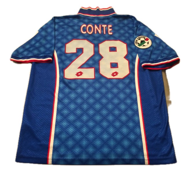 Conte's Match-Issued Shirt, Milan vs Vicenza 1997