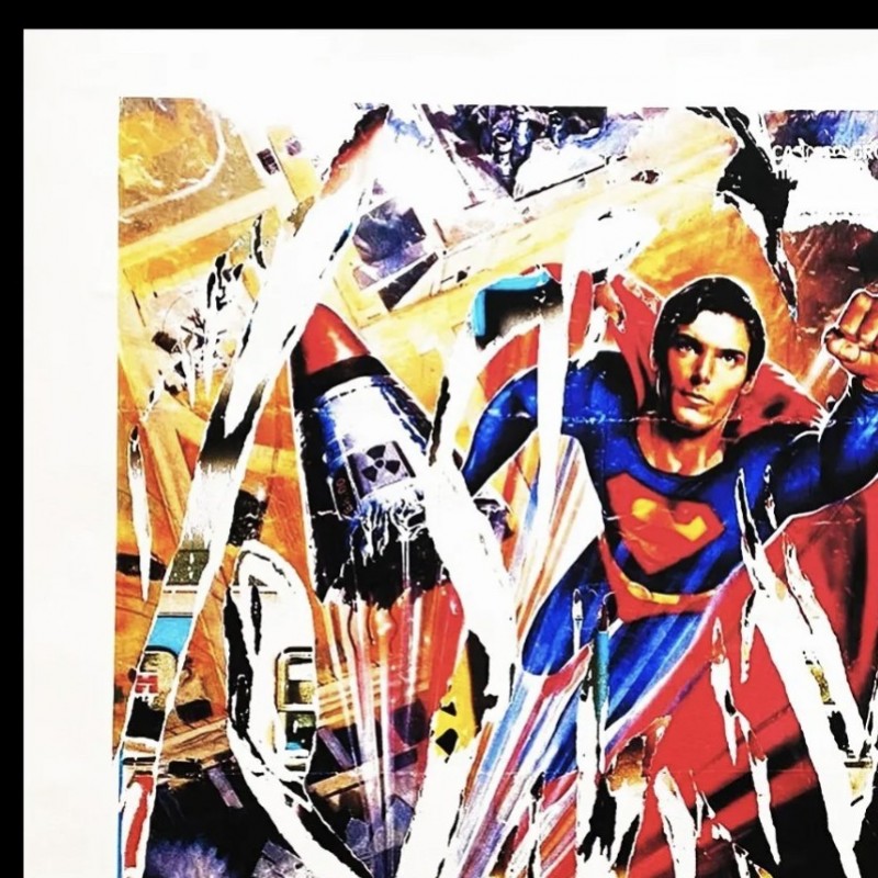 "Superman" by Mimmo Rotella