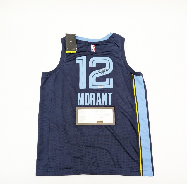 Ja Morant maglia firmata Memphis Grizzlies