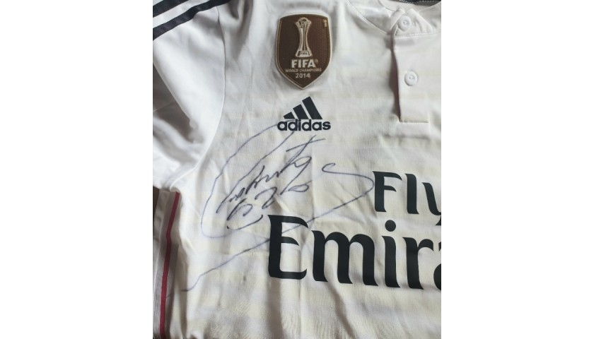 Roberto Carlos Signed Match Shirt