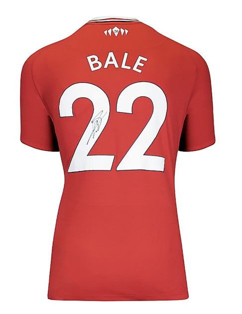 La maglia firmata da Gareth Bale per il Southampton FC