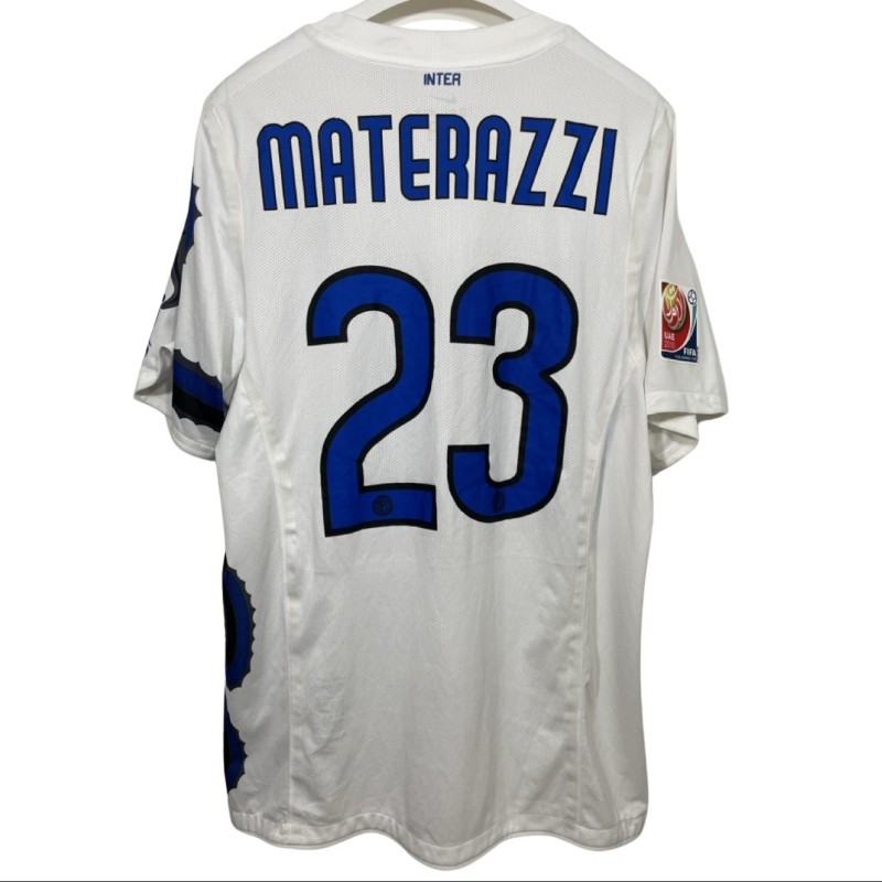 Materazzi's Match-Issued Shirt, Seongnam Ilhwa Chunma vs Inter - Club WC Semifinal 2010