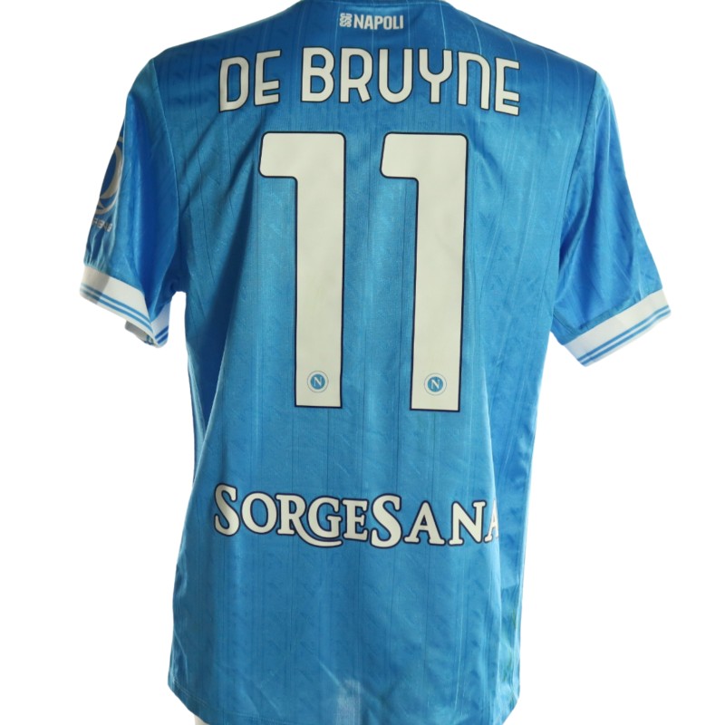 De Bruyne's Napoli Match-Worn Shirt, 2025/26