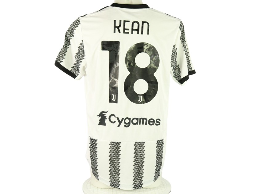 Kean's Juventus Issued Shirt, 2022/23 