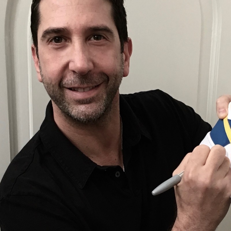 David Schwimmer's Autographed NikeiD Trainers from his Personal Collection