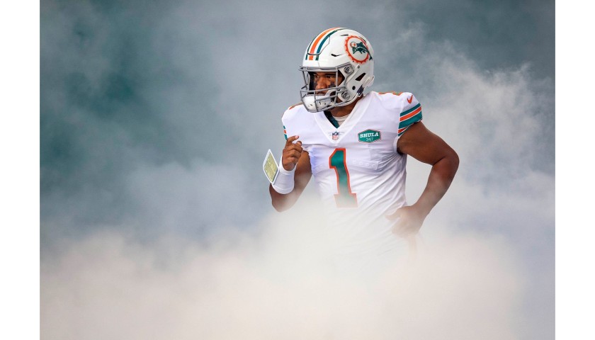 Tua Tagovailoa's Miami Dolphins Signed Jersey - CharityStars