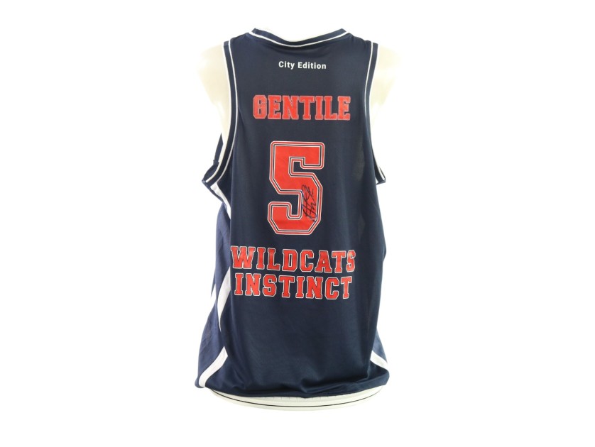 Gentile's Urania Basket "Special Edition" Signed Match-Worn Away Jersey, 2025/26