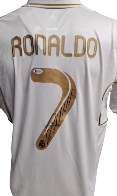 Cristiano Ronaldo Replica Real Madrid Signed Shirt, 2011/12 