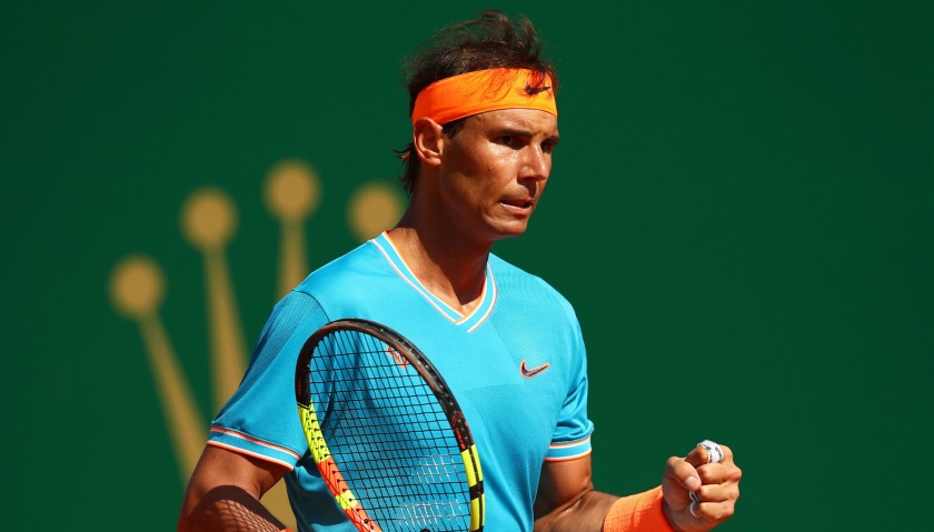 Dunlop Australian Open Tennis Ball Signed by Rafa Nadal