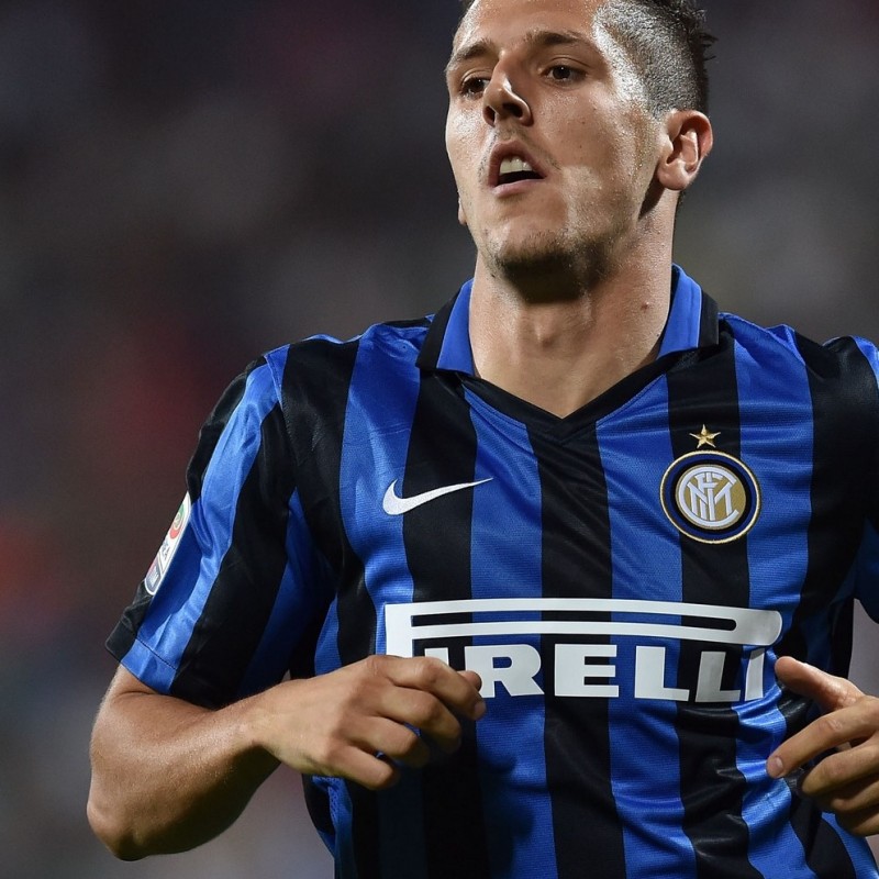 Jovetic shirt, issued Inter-Milan 13/09/2015 - special shirt