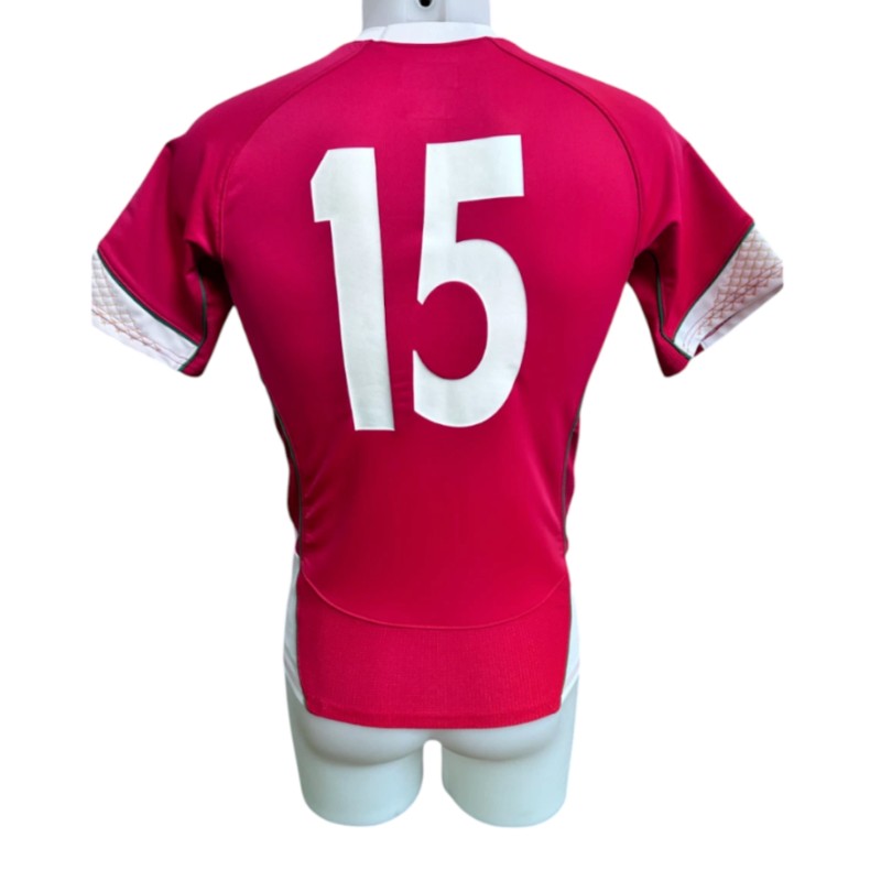 Maglia Indossata Nazionale Femminile di Rugby Galles, 2012/13