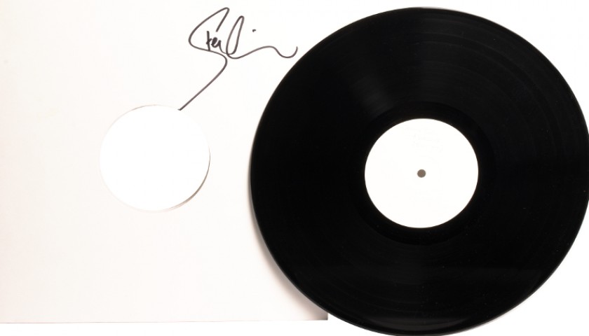 Steve Wilson's Signed White Label "Aqualung" Vinyl