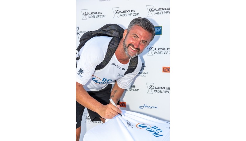 Panucci's Lexus Padel Vip Cup Worn and Signed Shirts