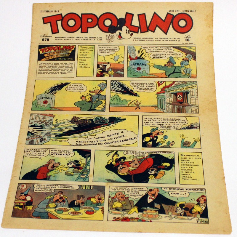 Topolino (Mickey Mouse), 1948 - Issue 679