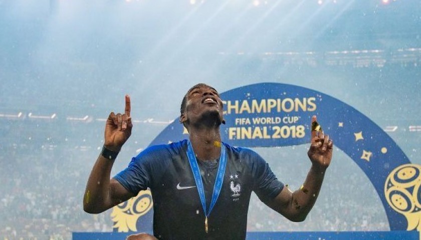 Paul Pogba's France 2018 World Cup Shirt