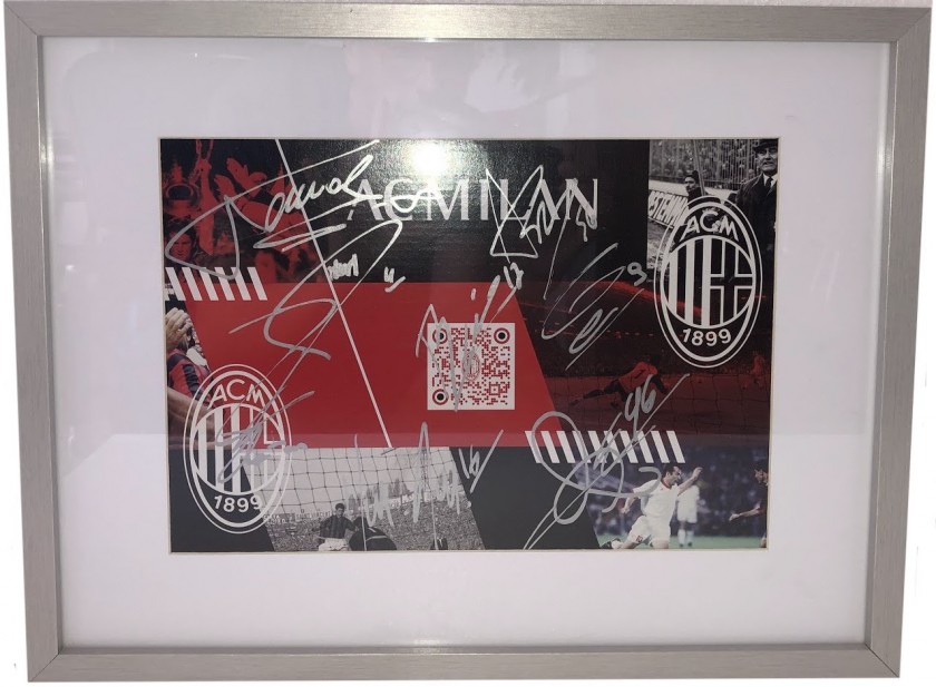 AC Milan Picture Signed by the Squad