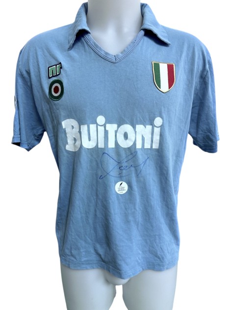 Napoli Replica Shirt, 1987/88 - Signed by Careca