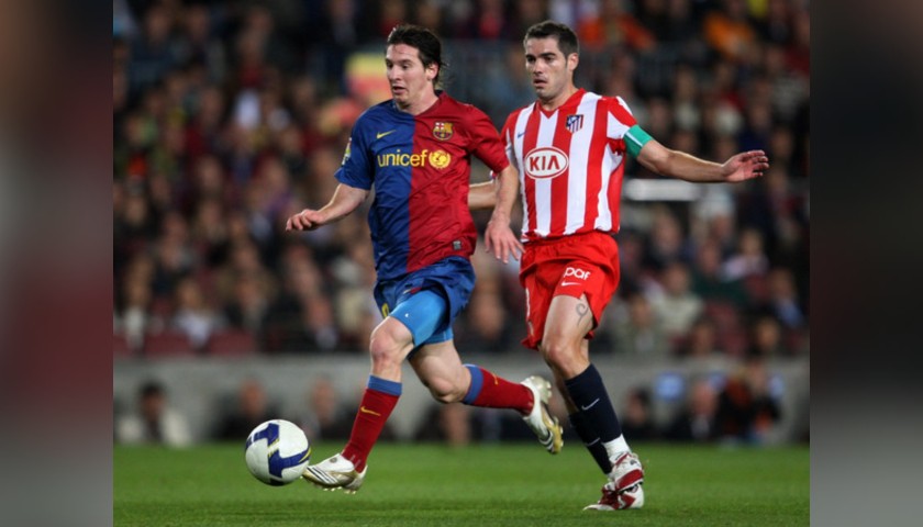 Messi's Match Shirt, Barcelona-Atletico Madrid 2008