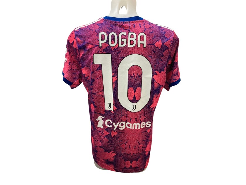 Pogba's Juventus Match-Issued Shirt, 2022/23