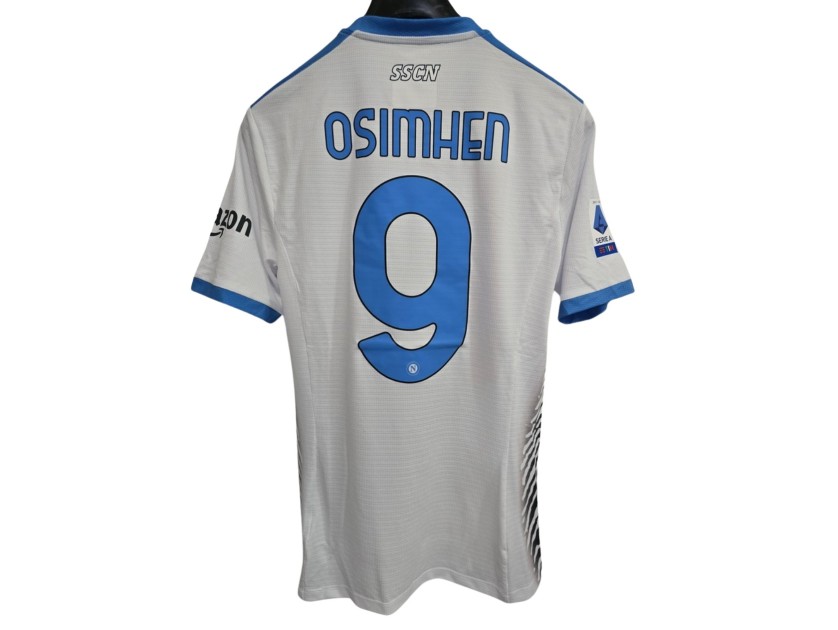 Osimhen's Napoli Match-Issued Shirt, 2021/22 - Maradona Limited Edition