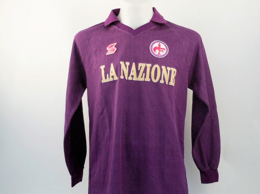 Baggio Fiorentina Match issued/worn Shirt, Serie A 1989/90