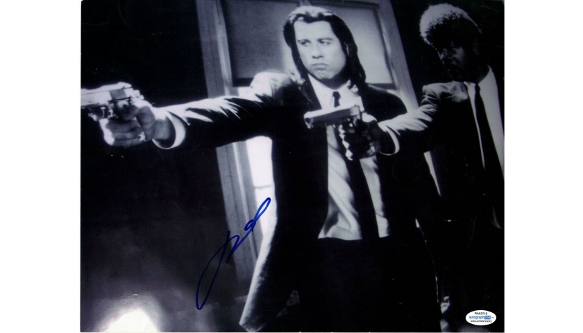 John Travolta “Pulp Fiction” Hand Signed Photograph