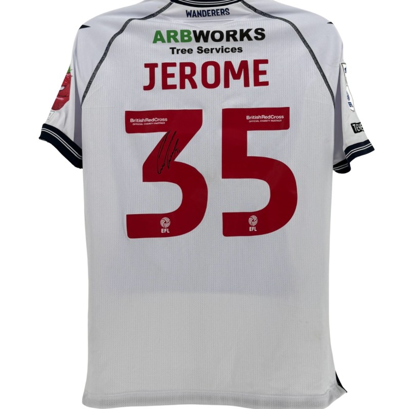 Cameron Jerome's Bolton Wanderers Signed Match Worn Shirt