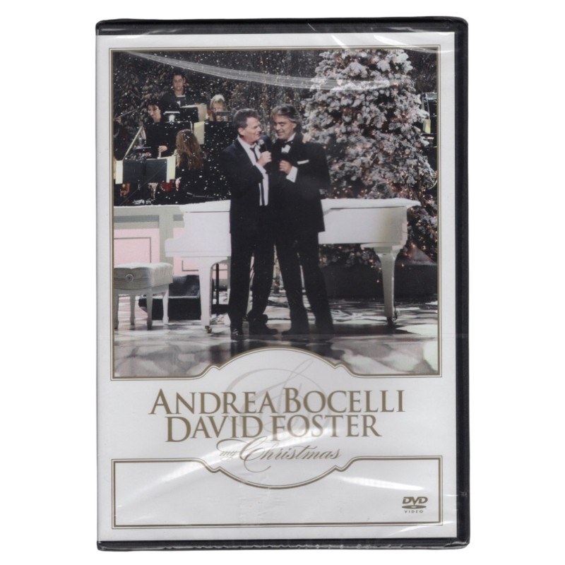 Andrea Bocelli - Christmas Concert DVD with Signed Photograph