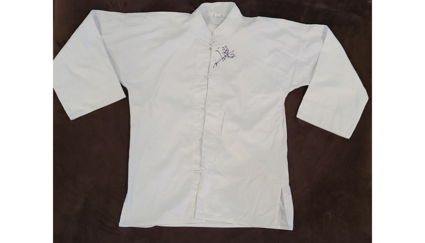 Jackie Chan Hand Signed Shirt 