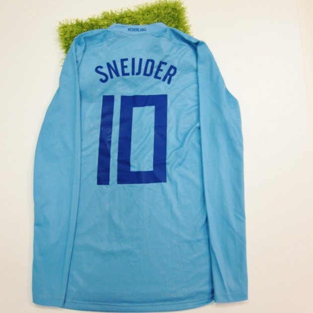Sneijder match issued/worn shirt, Australia-Holland 2009
