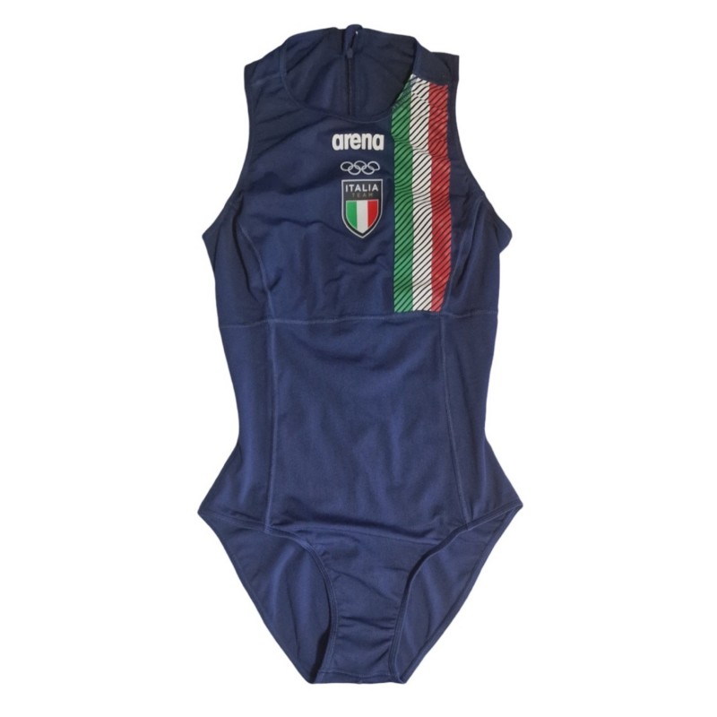 Paris 2024 Olympics - EA7 Italy Swimsuit by Giuditta Galardi