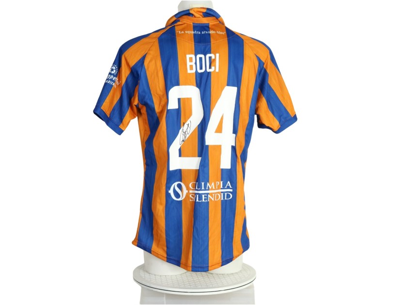 Maglia Boci Unwashed Albinoleffe vs Union Brescia, 2026 - Autografata