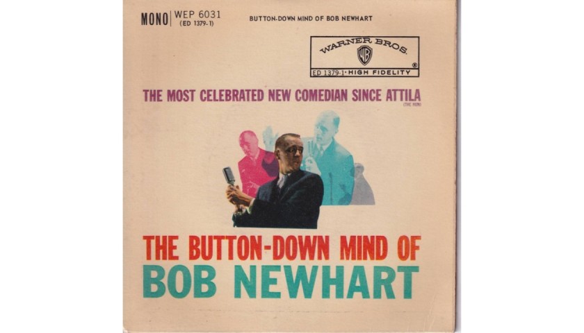 "The Button-Down Mind of Bob Newhart" Vinyl Single - Bob Newhart, 1961