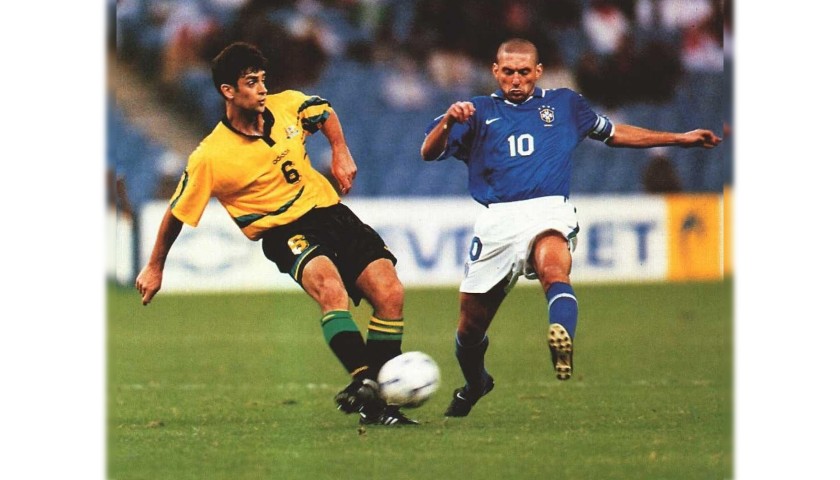 Leonardo's Brazil Match Shirt, 1997/98