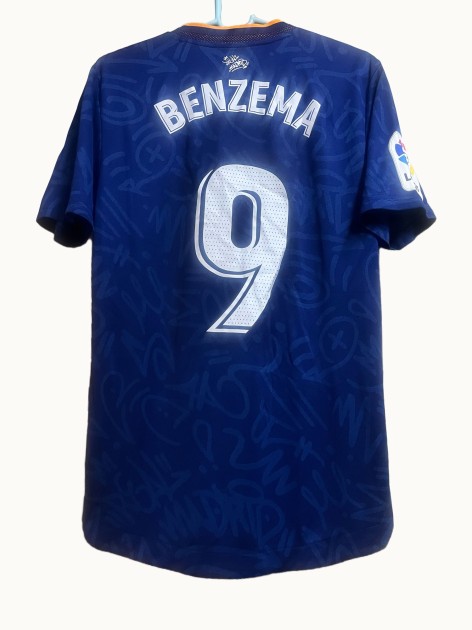 Benzema's Real Madrid 2021/2022 Match Shirt