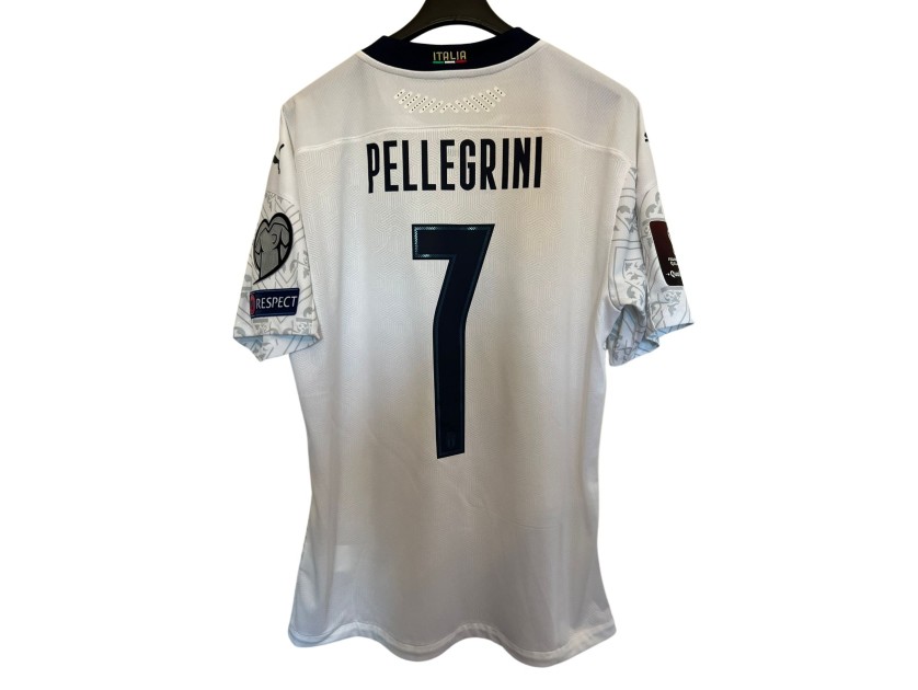 Pellegrinoi Match-Issued Shirt, Lithuania vs Italy 2021