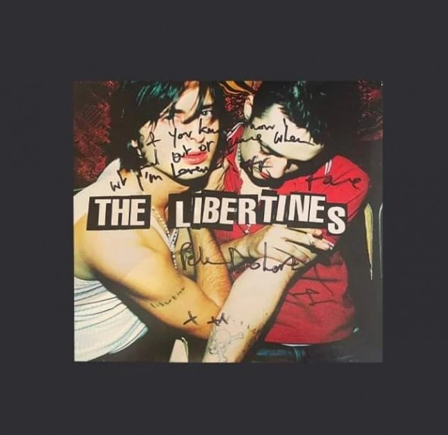 Pete Doherty Signed The Libertines Vinyl LP