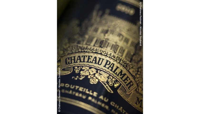 Bottle of Chateau Palmer 2000