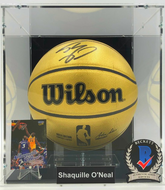 Shaquille O'Neal - Edizione Oro - Pallone da basket firmato