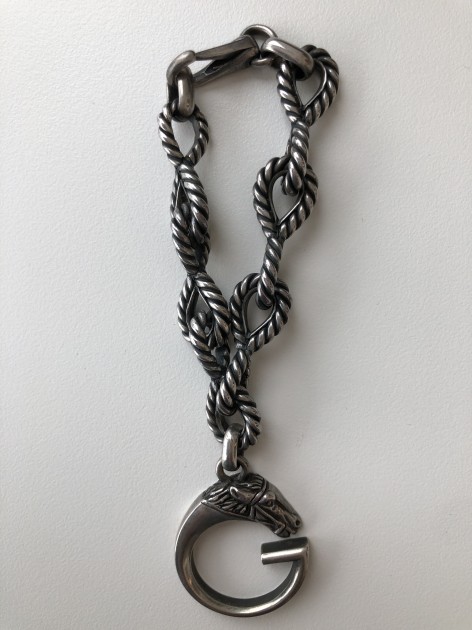 Vintage Gucci Sterling Silver Horse Head Bracelet – New in Original Box